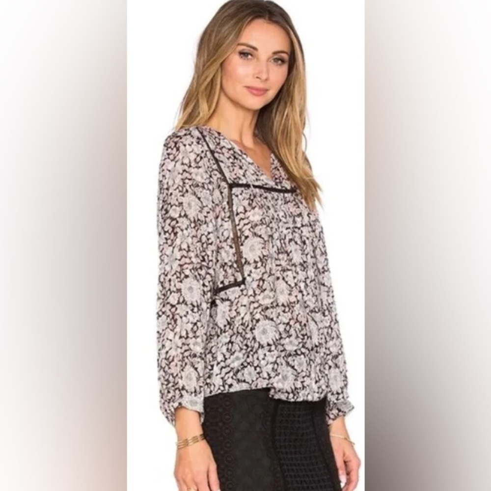 Rebecca Taylor Lindsey silk top EUC